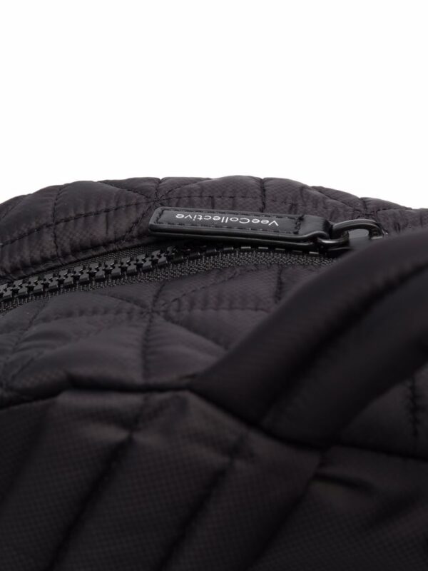 VeeCollective quilted leather-trim backpack - Image 4