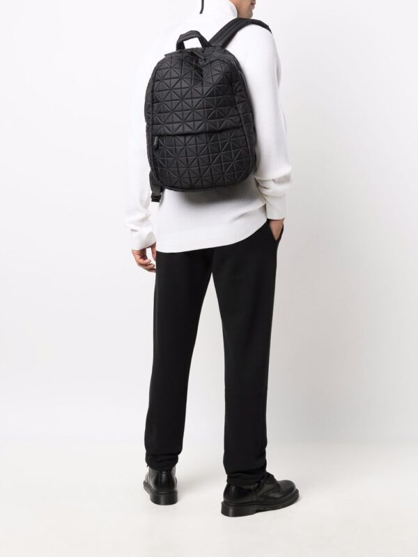VeeCollective quilted leather-trim backpack - Image 2