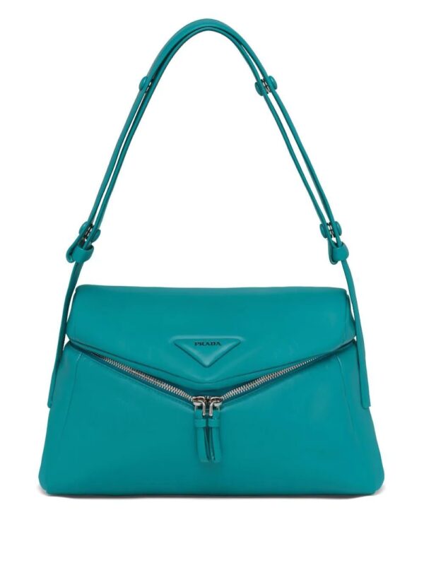 Prada  triangle-logo shoulder bag