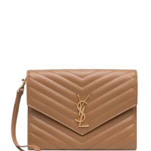 Saint Laurent Monogram quilted clutch bag