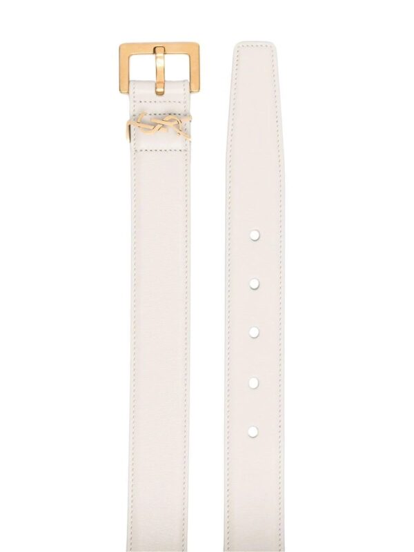 Saint Laurent  YSL logo belt - Image 2