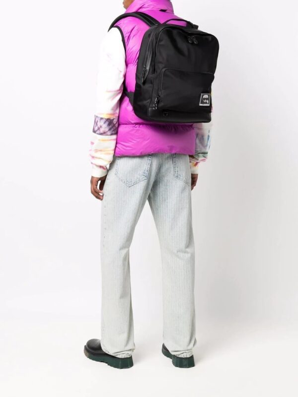 Karl Lagerfeld Ikonik logo-patch backpack - Image 2