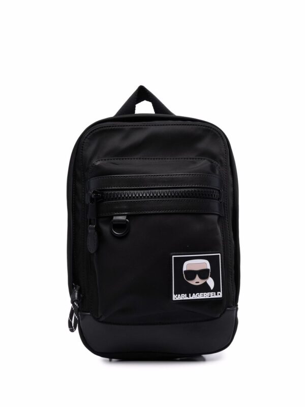 Karl Lagerfeld K/Ikonik sling backpack