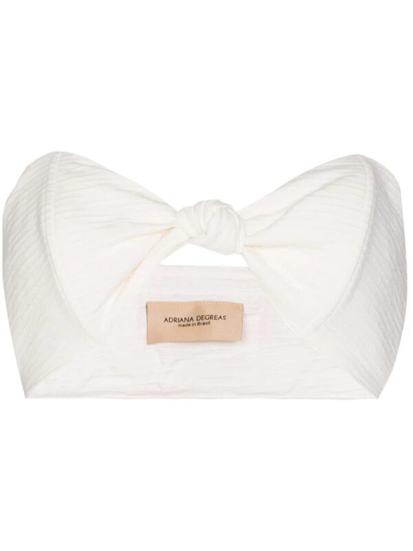 Adriana Degreas  Montaigne knot-detail brallete top