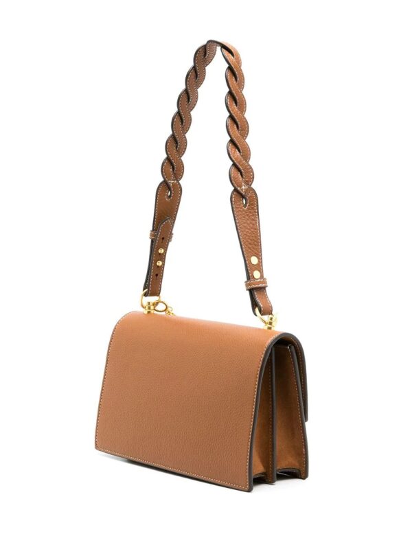 Tory Burch  logo-plaque leather shoulder bag - Image 2