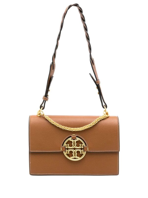 Tory Burch  logo-plaque leather shoulder bag