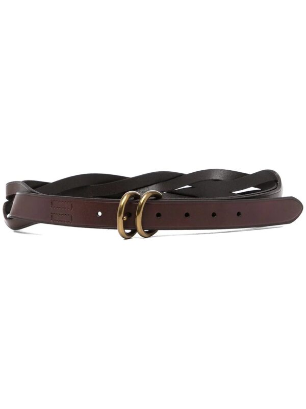 Polo Ralph Lauren  braided skinny leather belt