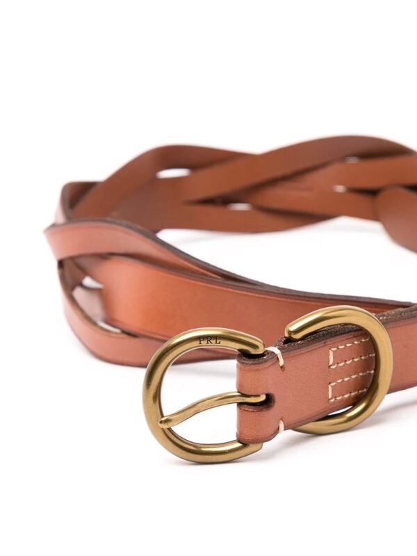Polo Ralph Lauren  braided leather belt - Image 2