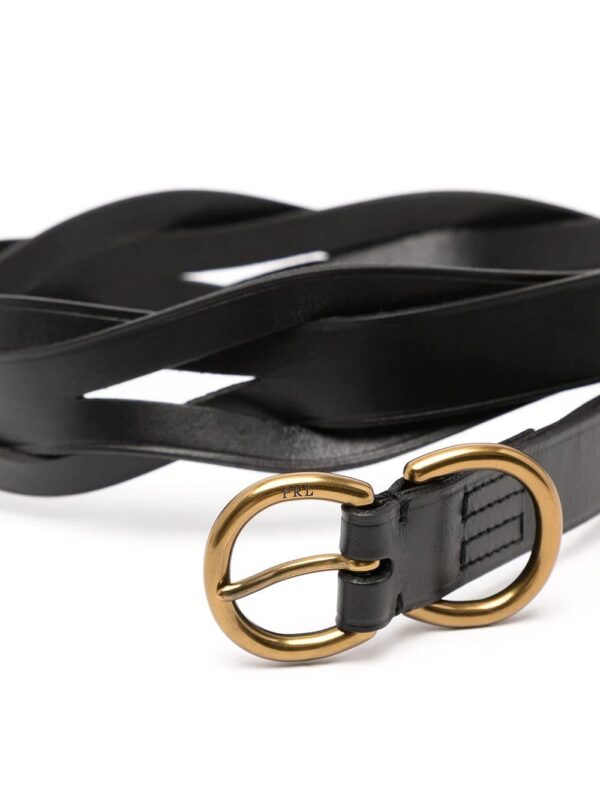 Polo Ralph Lauren  braided leather belt - Image 2