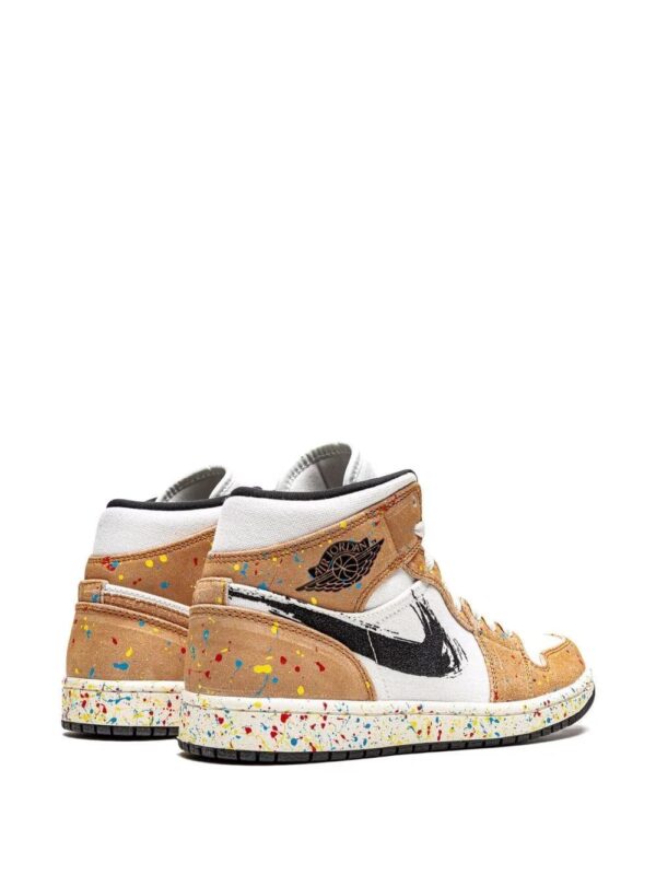Jordan  Air Jordan 1 Mid SE "Brushstroke" sneakers - Image 3
