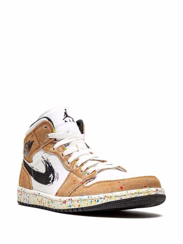 Jordan  Air Jordan 1 Mid SE "Brushstroke" sneakers - Image 2