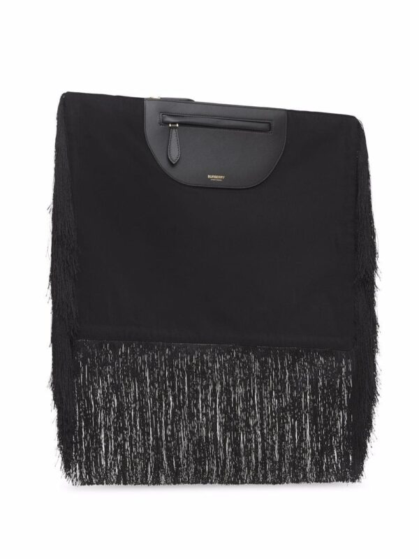 Burberry Olympia fringe-detail clutch bag - Image 4