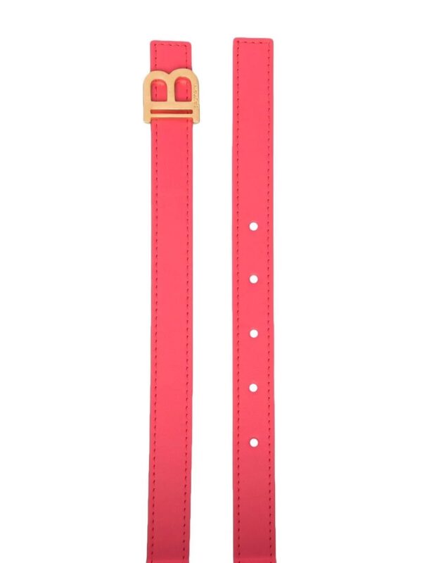 Balmain  B logo-buckle leather belt