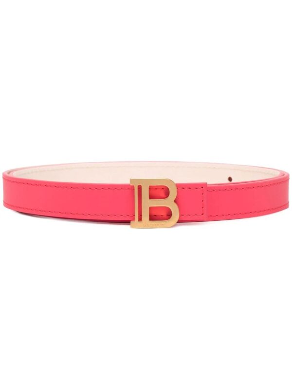 Balmain  B logo-buckle leather belt - Image 2