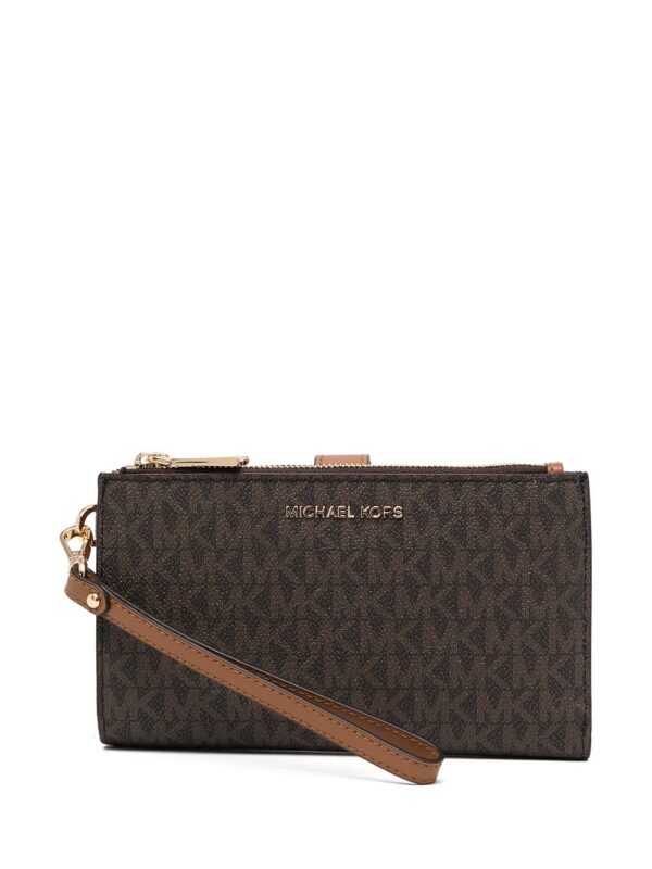 Michael Michael Kors  Adele monogram clutch bag