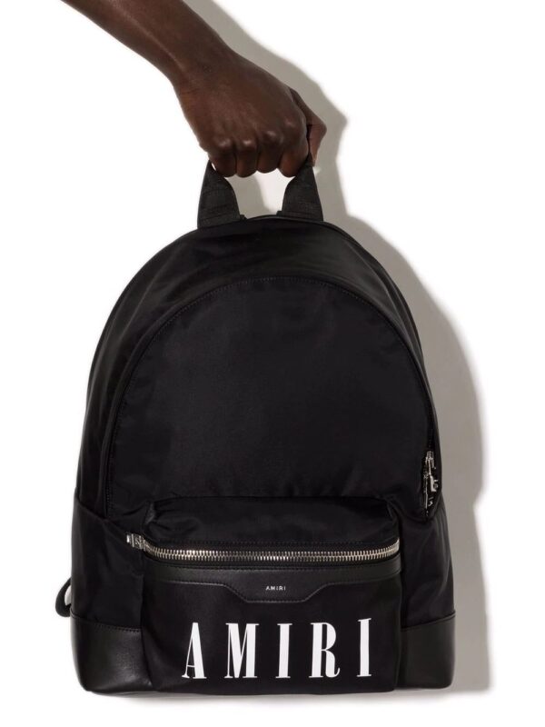 Amiri logo-print backpack - Image 4