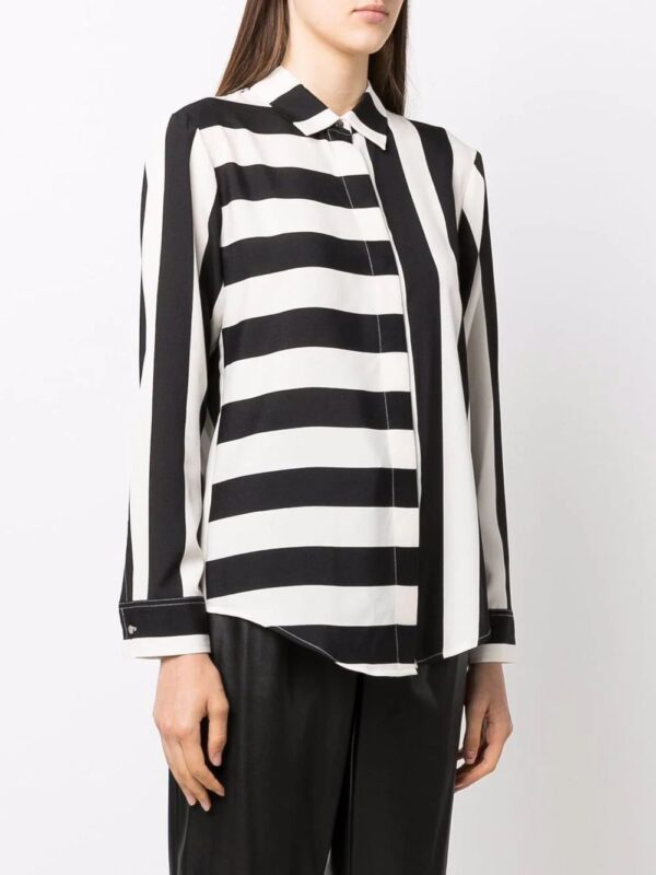 DKNY  striped print shirt - Image 3