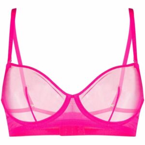 Maison Close  sheer balconette bra