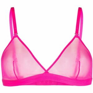Maison Close  sheer triangle bralette