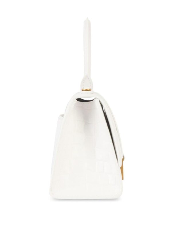 Balenciaga small Hourglass crocodile effect bag - Image 4