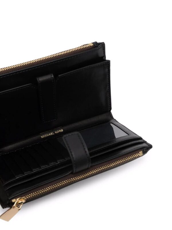 Michael Michael Kors  Adele monogram clutch bag - Image 4