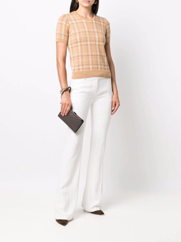 Michael Michael Kors  Adele monogram clutch bag - Image 2