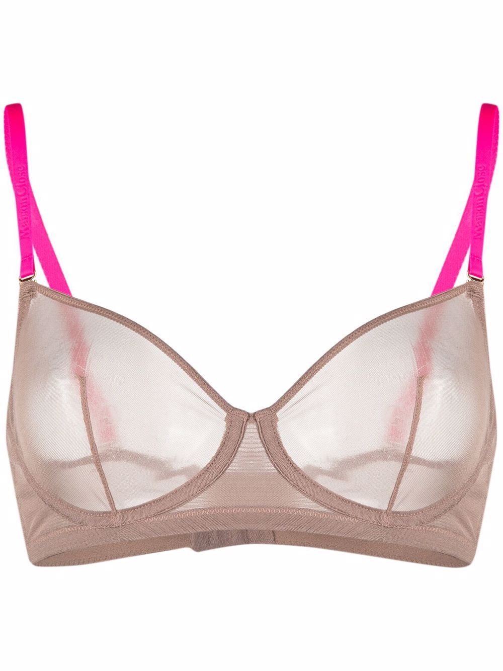 Maison Close mesh underwired bra