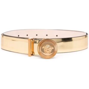 Versace  Medusa-plaque metallic belt