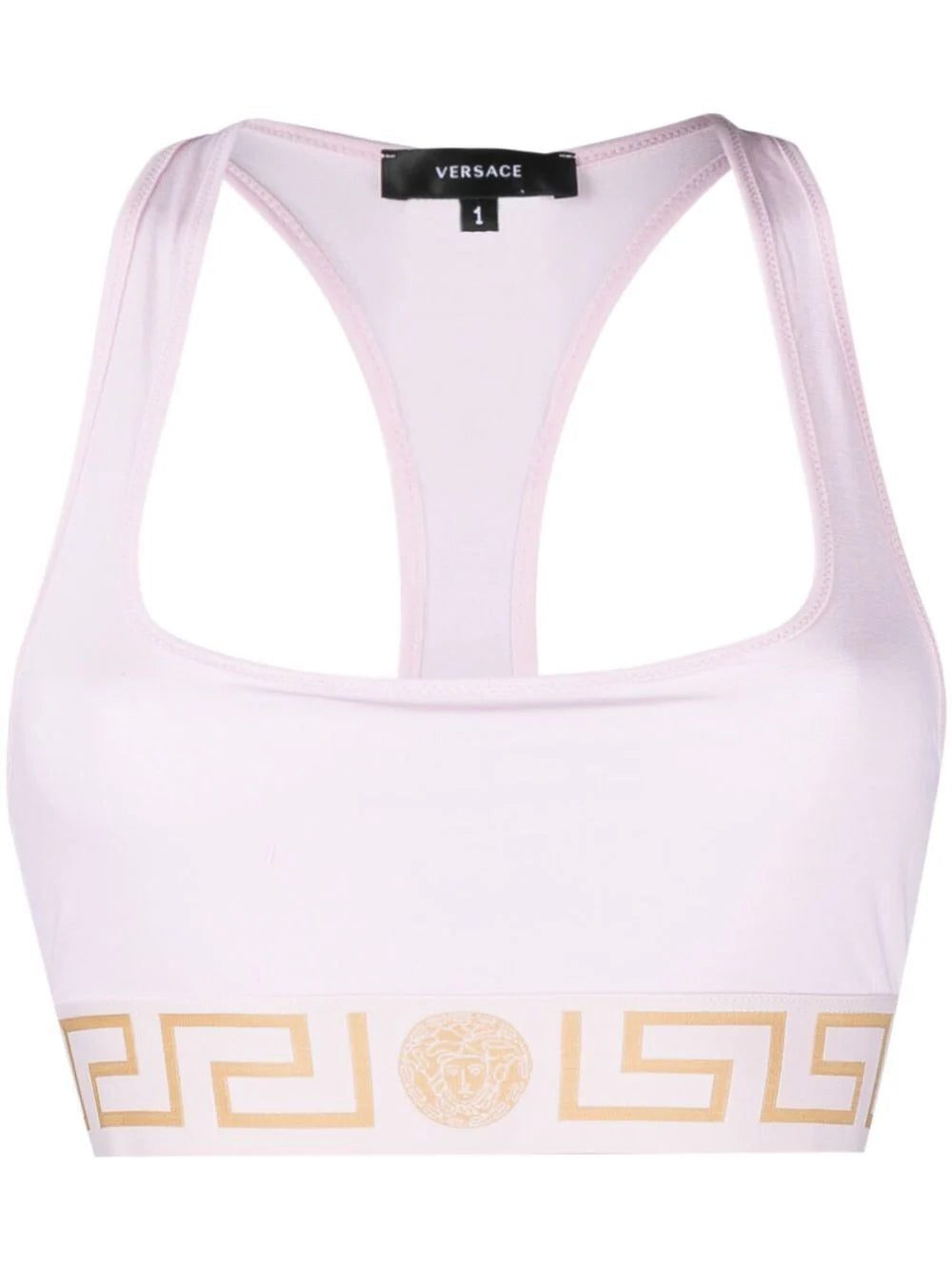 Versace Greca Border bralette