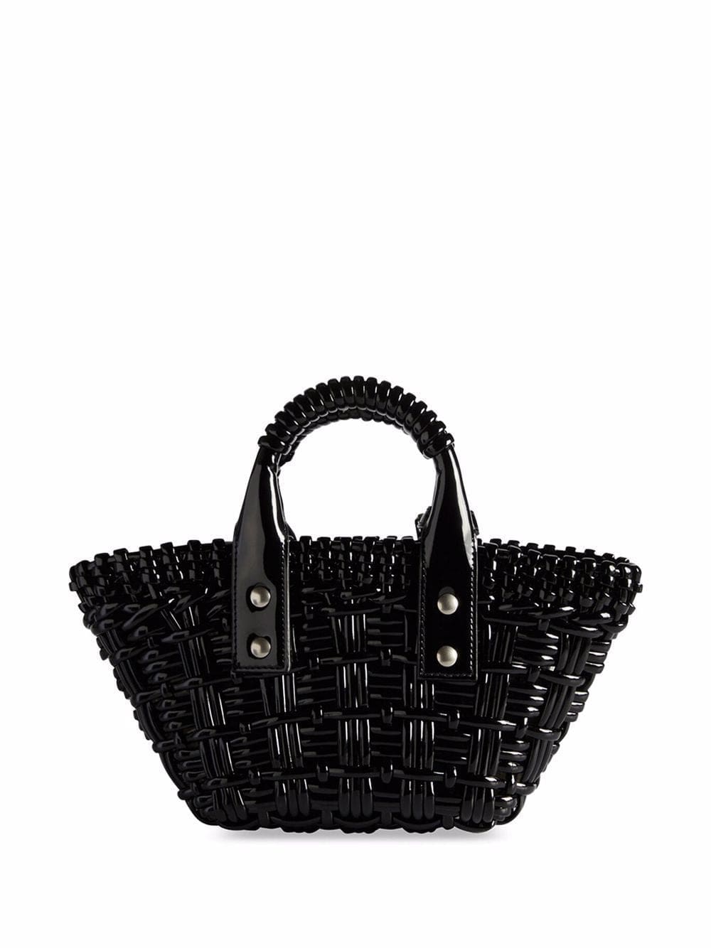Balenciaga Bistro XXS woven basket bag - Image 3