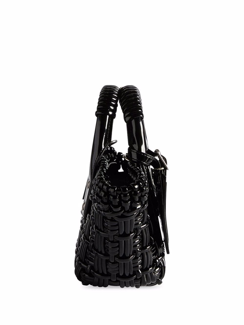 Balenciaga Bistro XXS woven basket bag - Image 4
