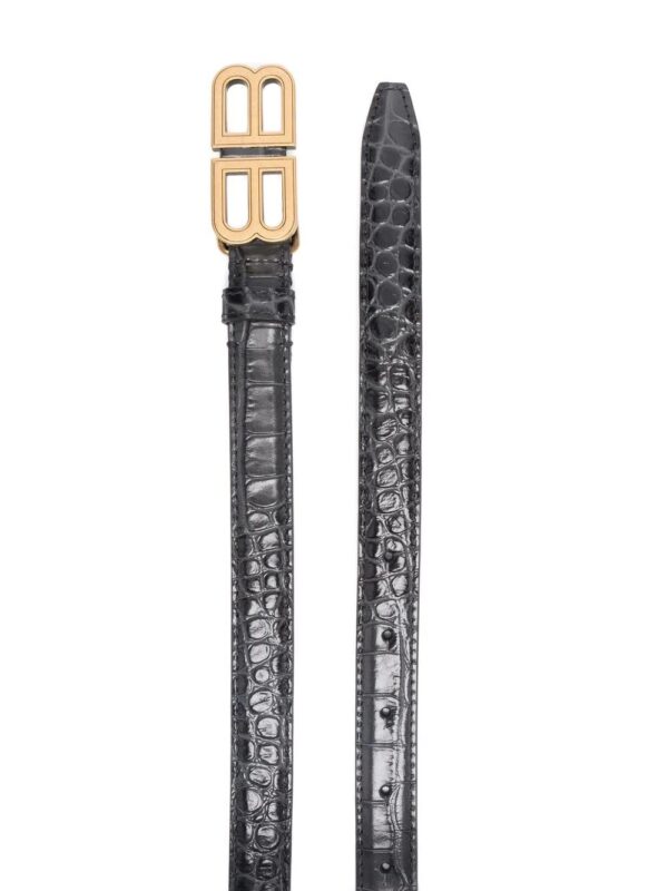 Balenciaga  BB-buckle belt - Image 2