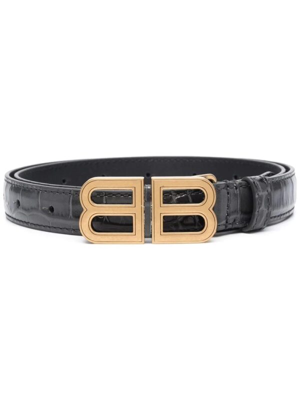 Balenciaga  BB-buckle belt