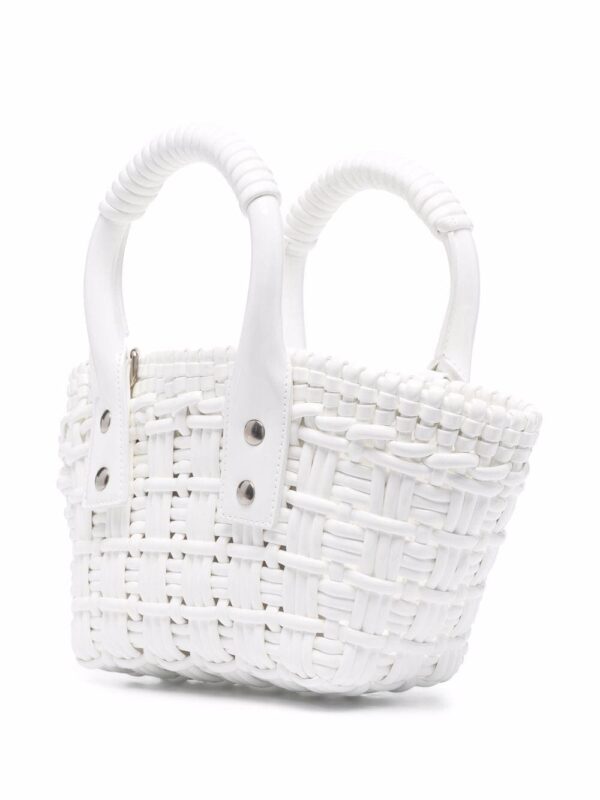 Balenciaga Bistro XXS woven basket bag - Image 3