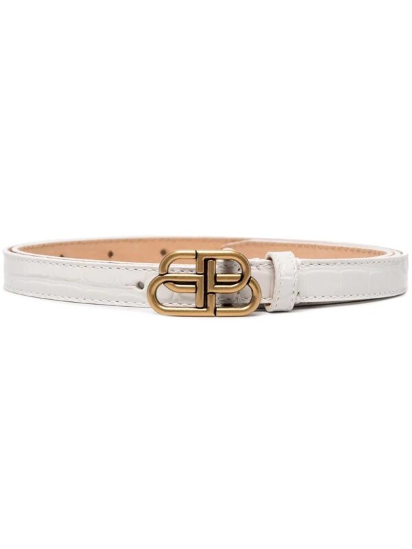 Balenciaga  BB super-thin belt