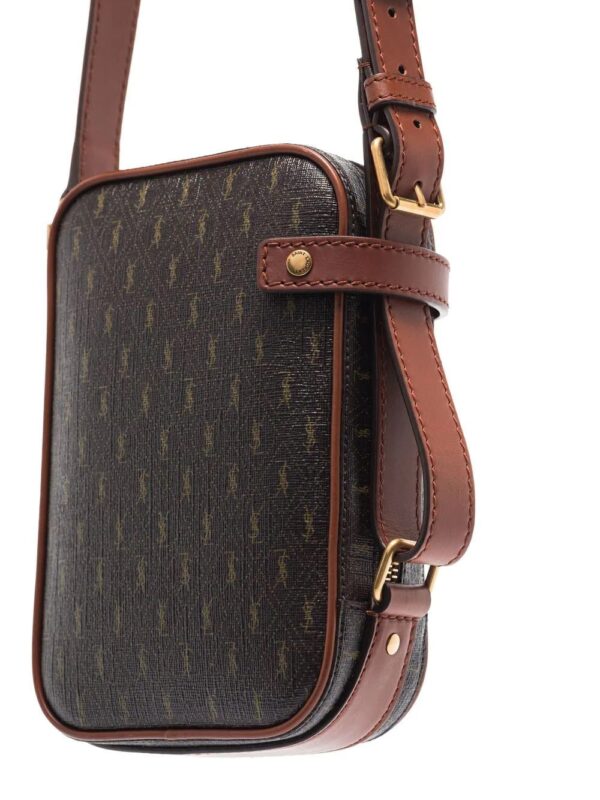 Saint Laurent  monogram print crossbody bag - Image 5