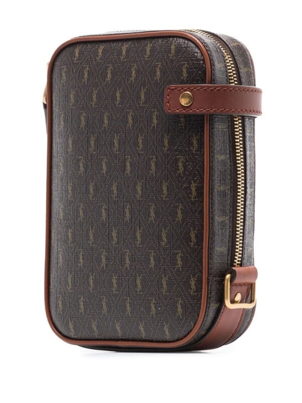 Saint Laurent monogram print crossbody bag - Image 3