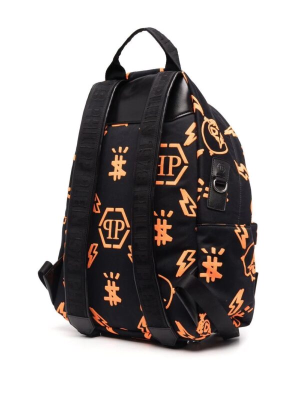 Phillip plein Icon Plein embossed-logo backpack - Image 3