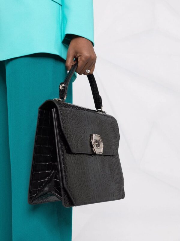 Philipp Plein embossed logo tote bag - Image 3