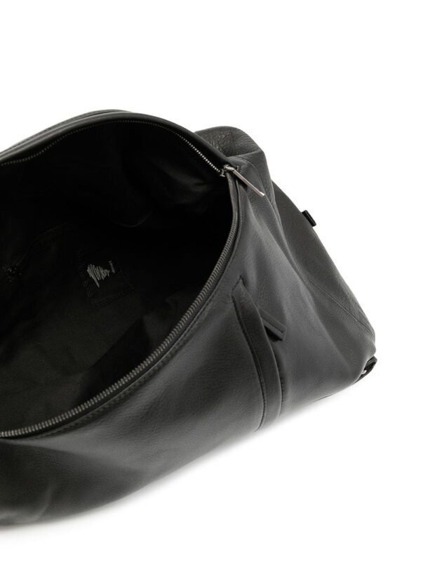 Discord Yohji Yamamoto logo-embossed leather backpack - Image 5