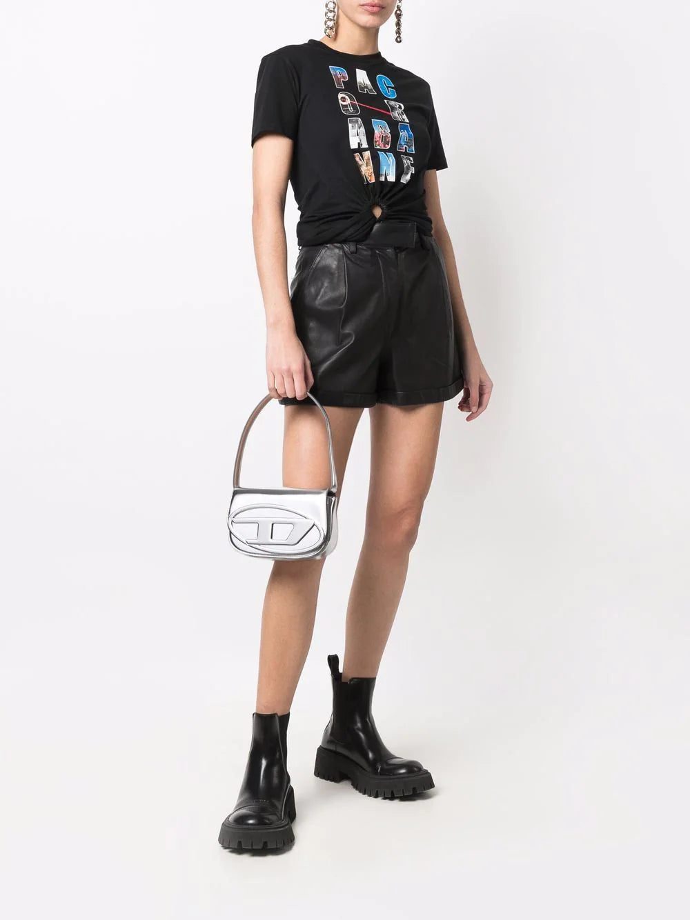 Diesel 1DR metallic shoulder bag - Image 2
