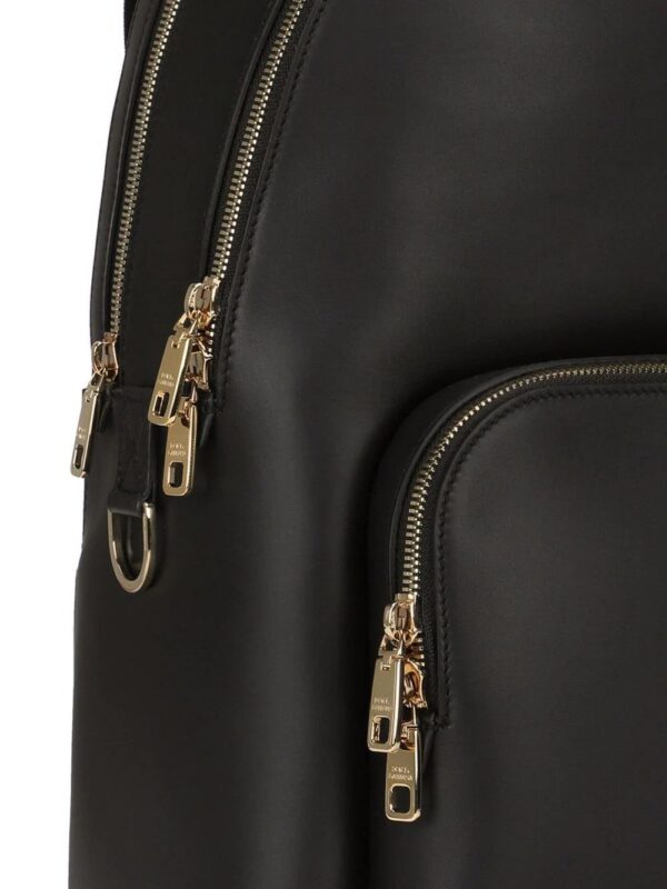 Dolce & gabbana double-zip leather backpack - Image 4