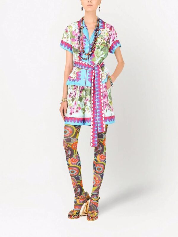 Dolce & Gabbana  floral-print silk shirt - Image 2