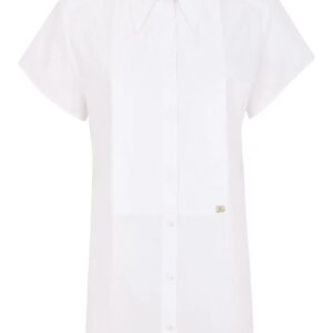 Dolce & Gabbana  short-sleeve tuxedo shirt
