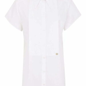 Dolce & Gabbana  short-sleeve tuxedo shirt
