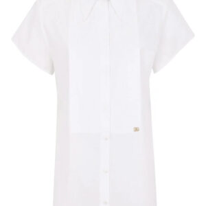 Dolce & Gabbana  short-sleeve tuxedo shirt