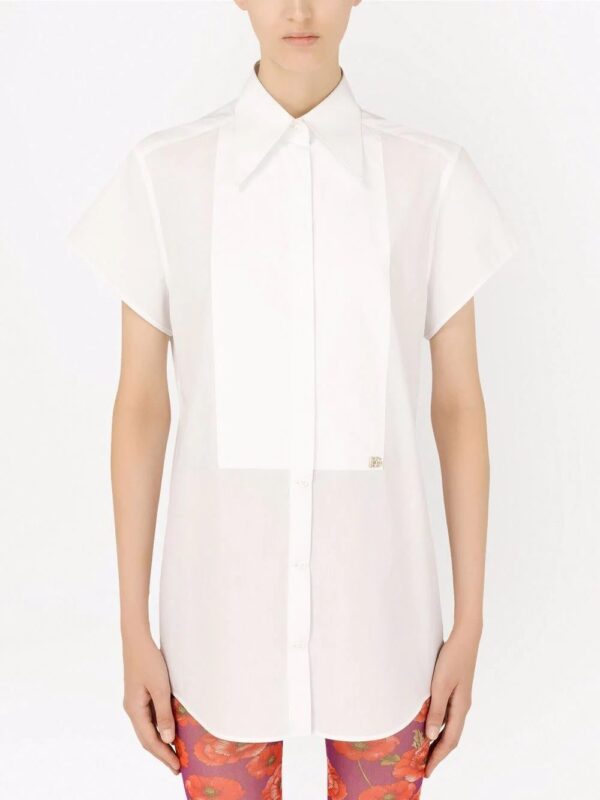 Dolce & Gabbana  short-sleeve tuxedo shirt - Image 3