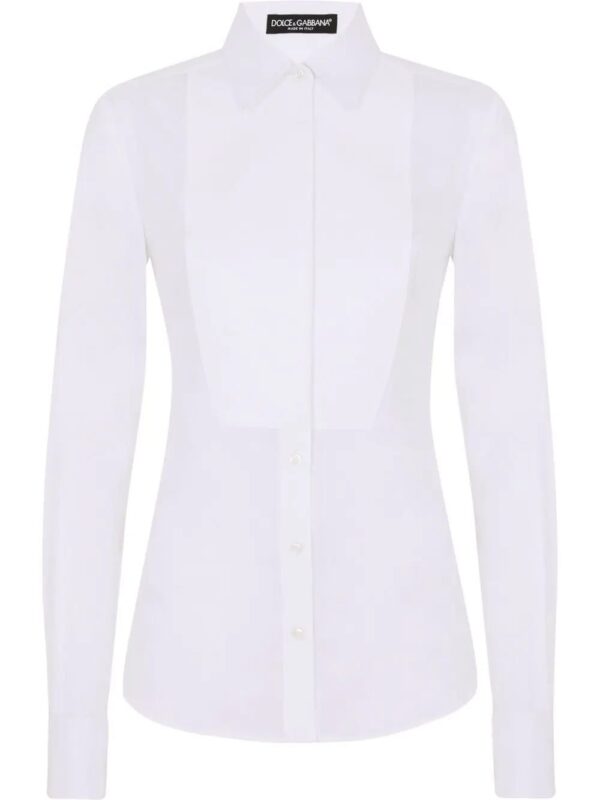 Dolce & Gabbana  panelled yoke-detail shirt