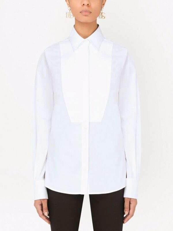 Dolce & Gabbana  panelled yoke-detail shirt - Image 3
