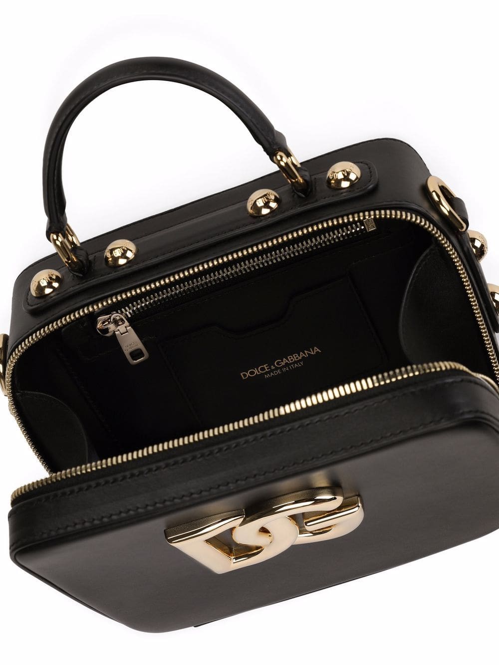 Dolce & Gabbana 3.5 leather top-handle bag - Image 4